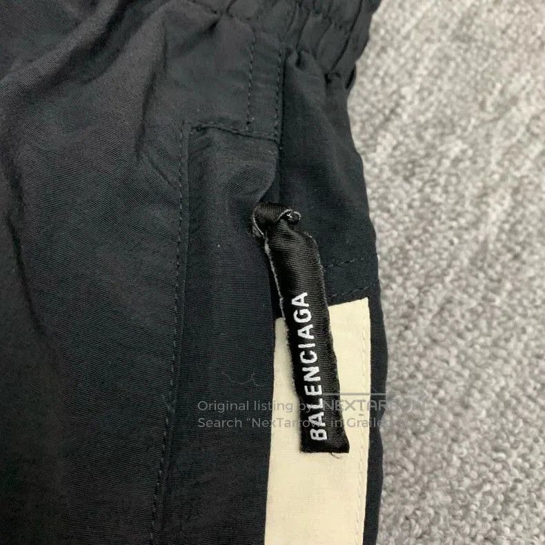 Balenciaga Balenciaga Black Side Stripe Shorts. Size US 30 / EU 46 - 6 Thumbnail