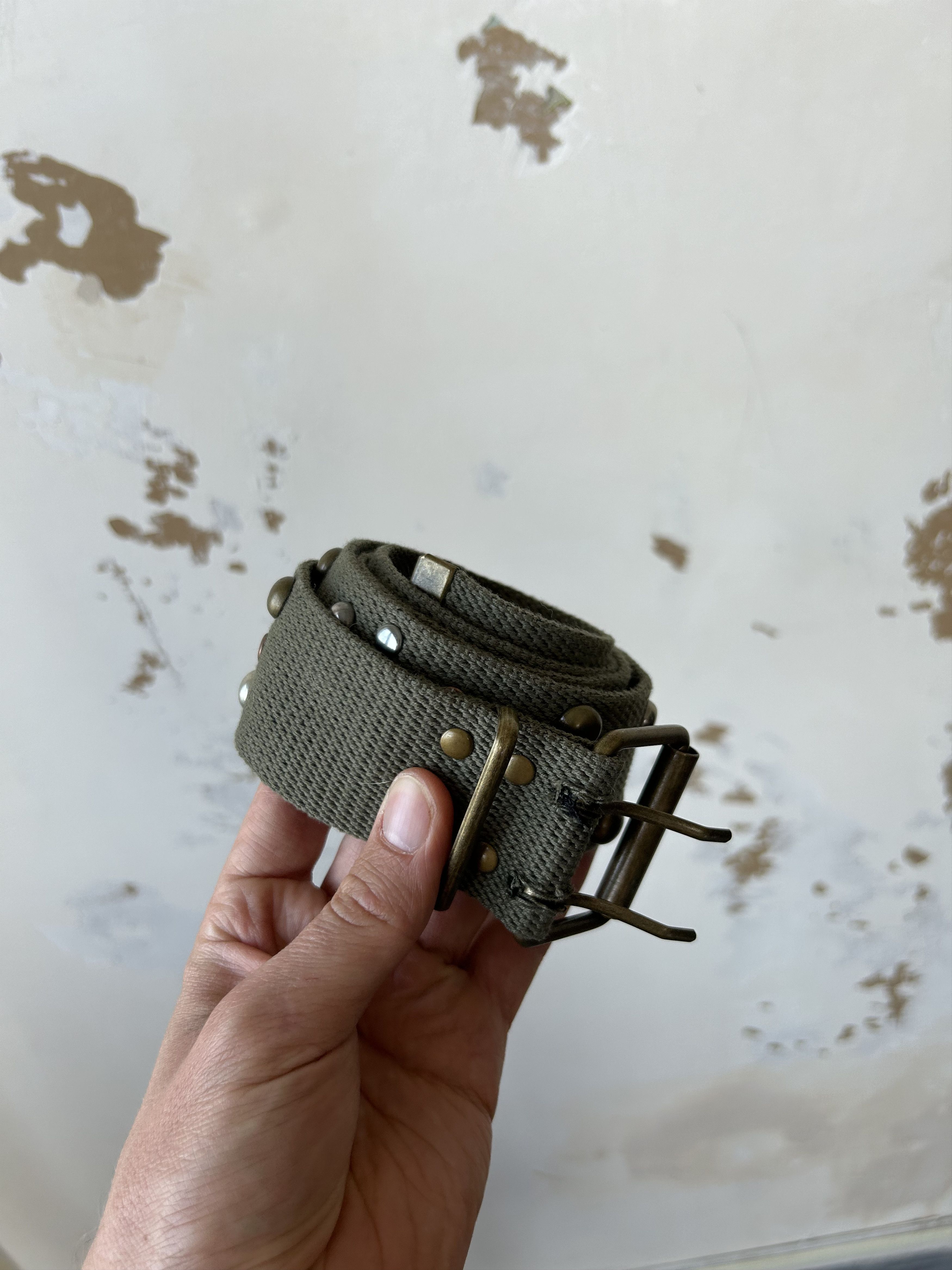 Other Vintage Avant Garde Belt On Rivets Y2K Japanese Style Size ONE SIZE - 1 Thumbnail