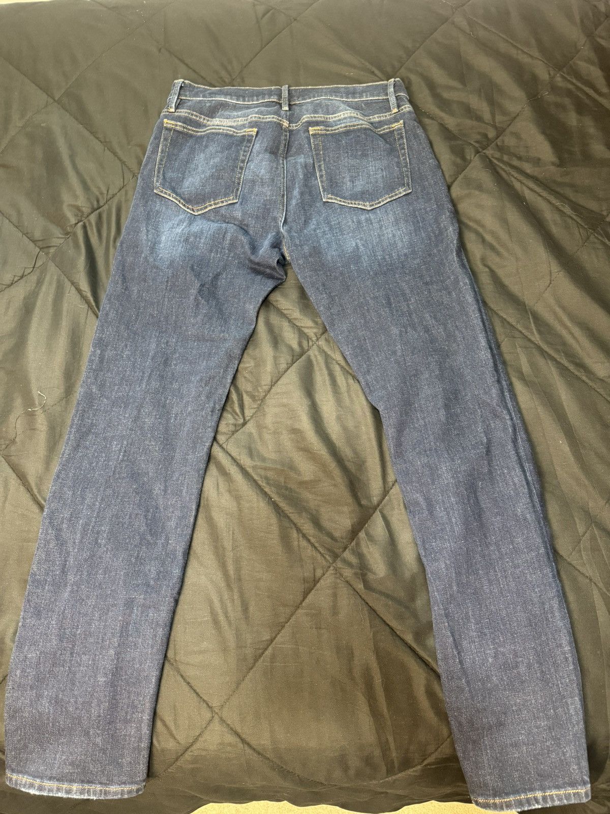 Frame L'Homme Cotton-Blend Slim-Fit Jeans Size US 33 - 3 Thumbnail