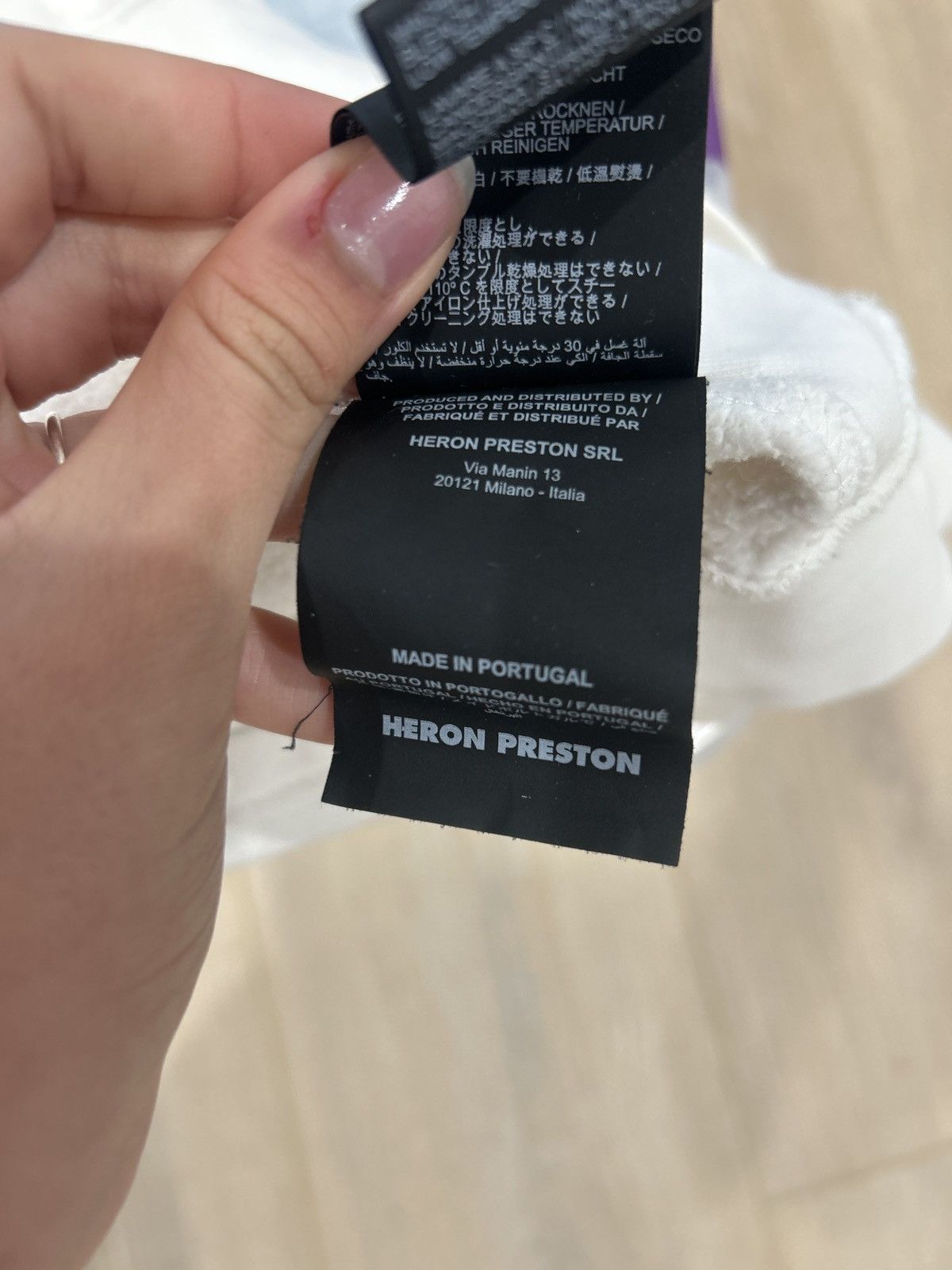 Heron Preston White preston heron hoodie Size US L / EU 52-54 / 3 - 5 Thumbnail
