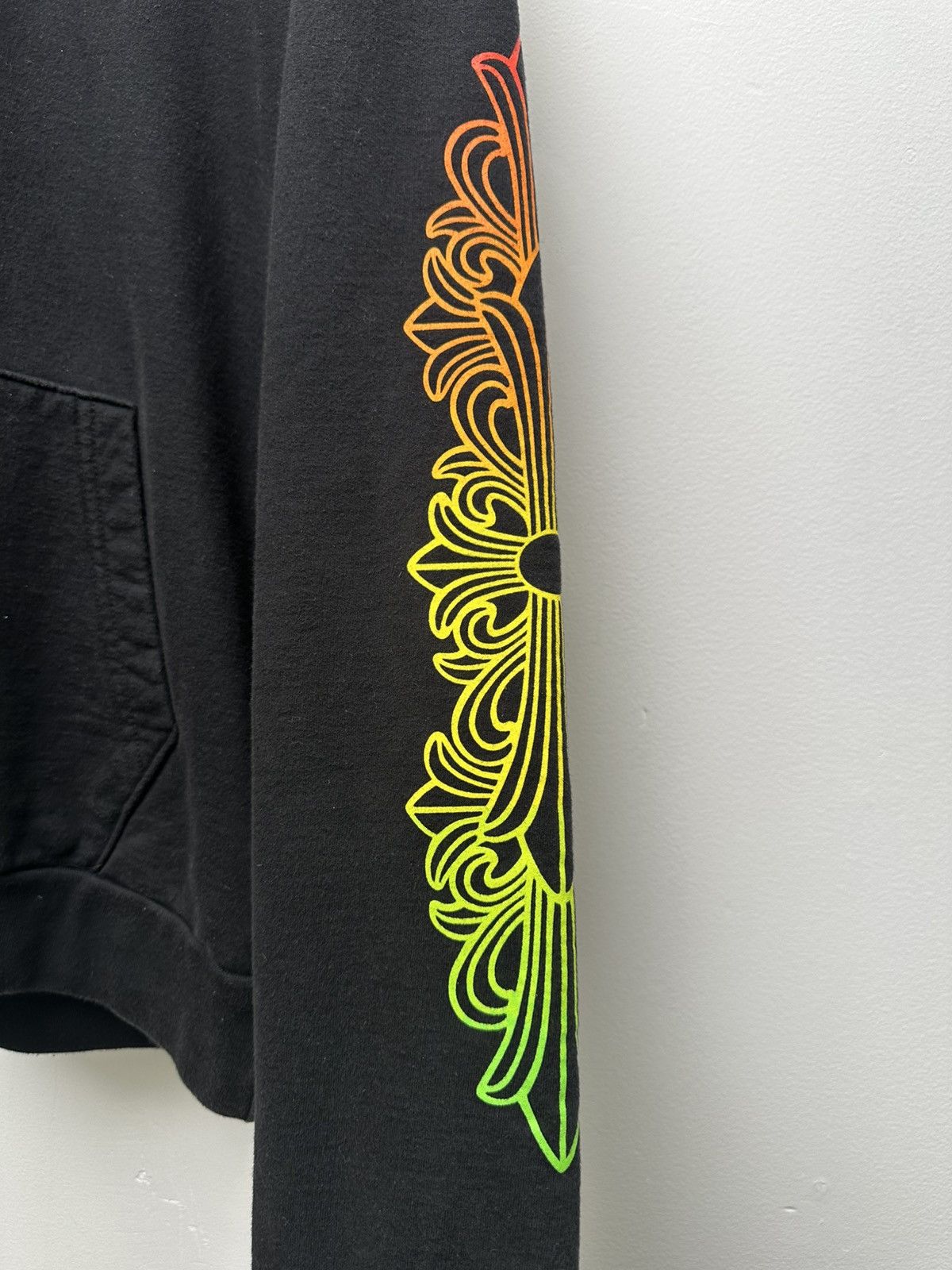 Chrome Hearts Chrome Heart Gradient Floral Hoodie Size US M / EU 48-50 / 2 - 3 Thumbnail