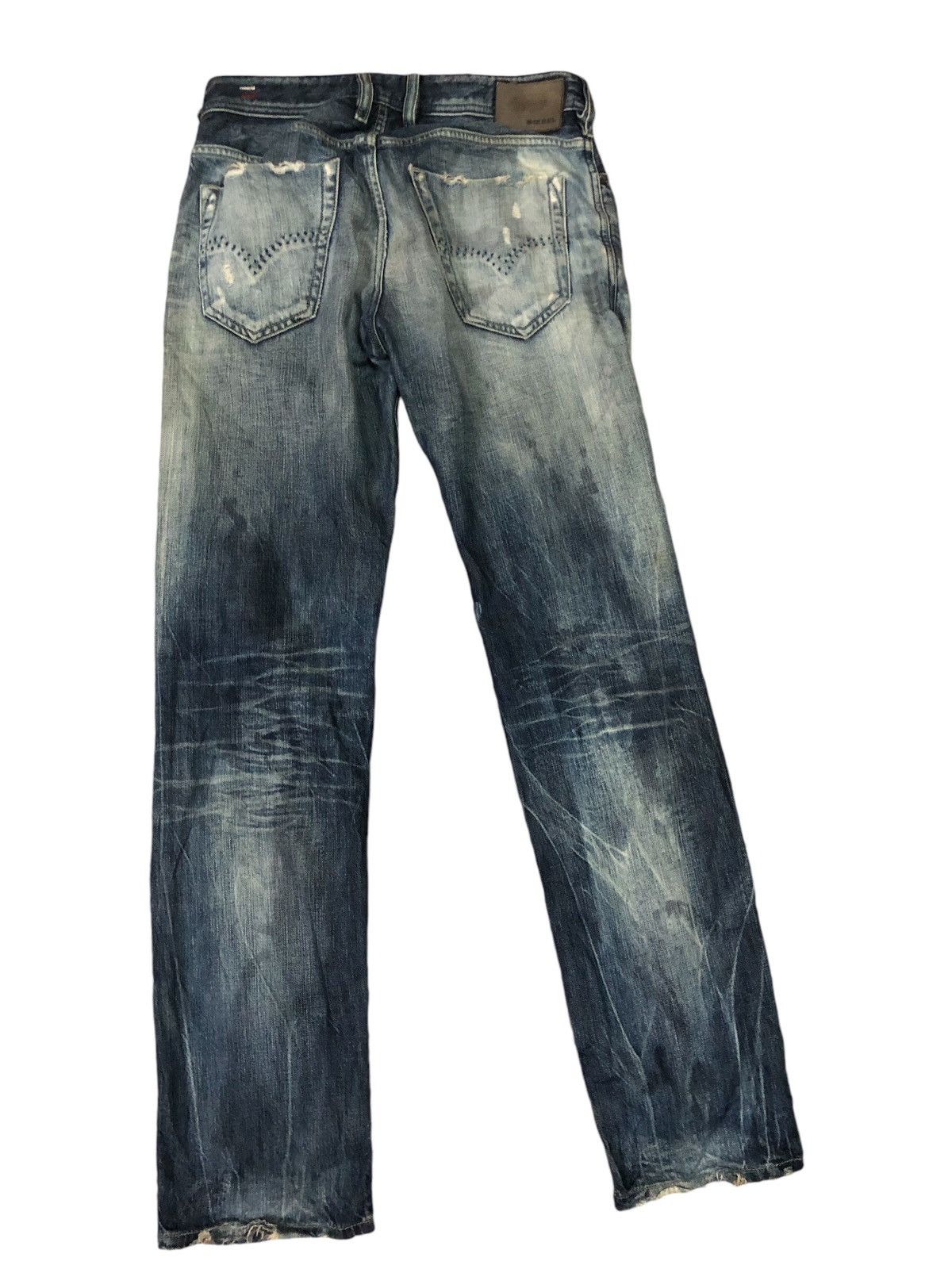 Diesel Diesel Koolter Rusty Mud Distressed Denim Pants Size US 30 / EU 46 - 2 Thumbnail