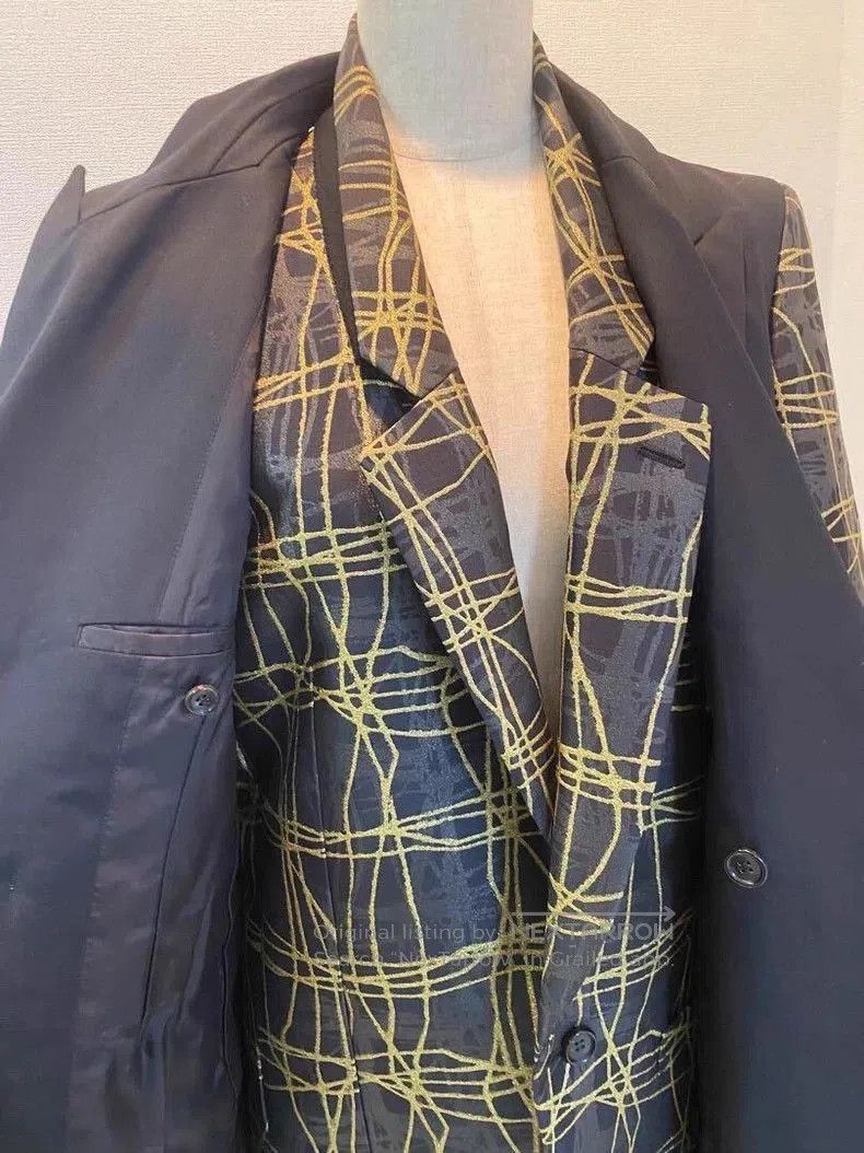 Comme des Garcons COMME des GARCONS HOMME PLUS Silk Wool Coat. Size US XS / EU 42 / 0 - 4 Thumbnail