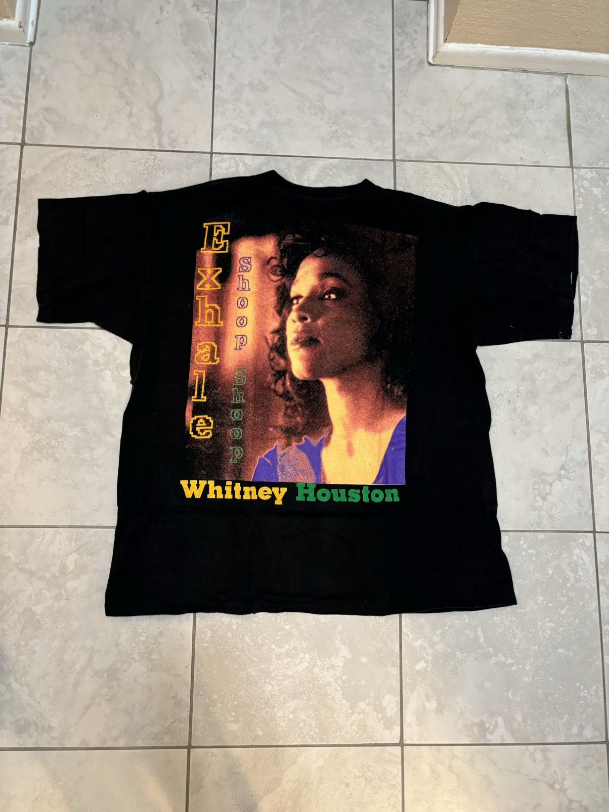 Rap Tees × Vintage Rare Vintage 90s Waiting to Exhale Whitney Houston Rap Tee Size US XXL / EU 58 / 5 - 14 Thumbnail