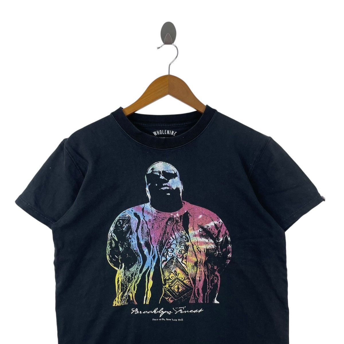 Japanese Brand Wholenine Notorious B.I.G. HIP-HOP BIGGIE Tee Shirt Size US M / EU 48-50 / 2 - 2 Thumbnail