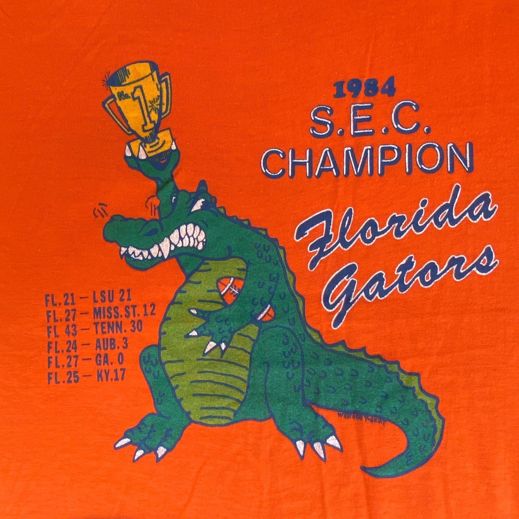 NCAA Vintage 80s Florida Gators Shirt Rare University Football Te Size US L / EU 52-54 / 3 - 3 Thumbnail