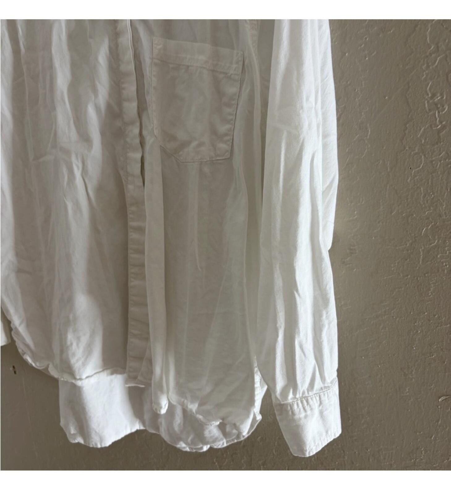 Other Universal Thread Crisp White Collared Shirt Size M / US 6-8 / IT 42-44 - 4 Thumbnail