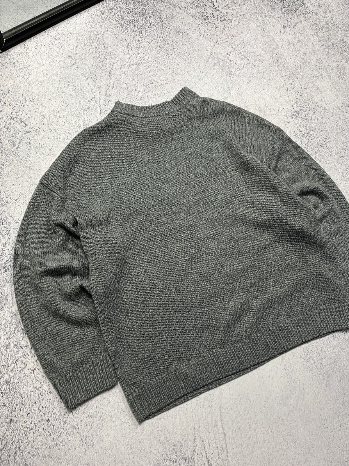 Other Vintage Y2k Nirvana Crazy Angel Big Logo Knit Sweater Boxy Size US M / EU 48-50 / 2 - 12 Thumbnail