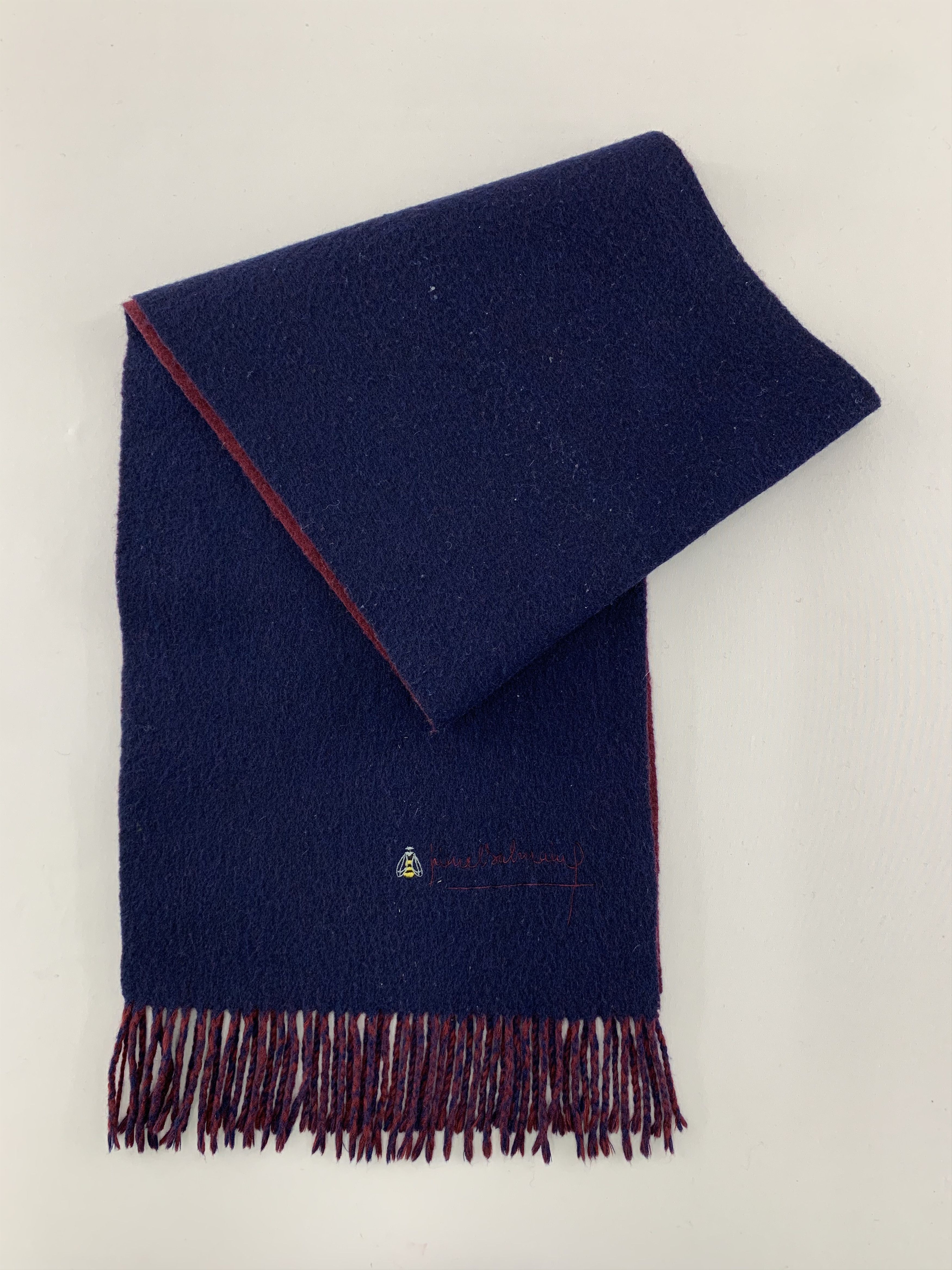 Pierre Balmain Pierre Balmain Scarf Wool Muffler Neck Wrap BL5036 Size ONE SIZE - 2 Thumbnail
