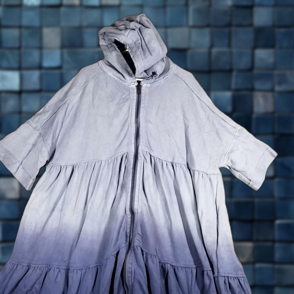 Free People Free People Molly Cardi Garden Glade Combo Hoodie Dress Oversized Dip Dye M Size M / US 6-8 / IT 42-44 - 1 Thumbnail