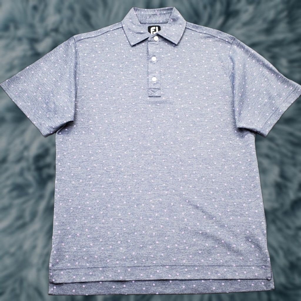 Sunflower FJ Golf Performance Polo Shirt Men Size S Multicolor Sun Flower Slit Short Sleeve Collar Size US S / EU 44-46 / 1 - 1 Thumbnail