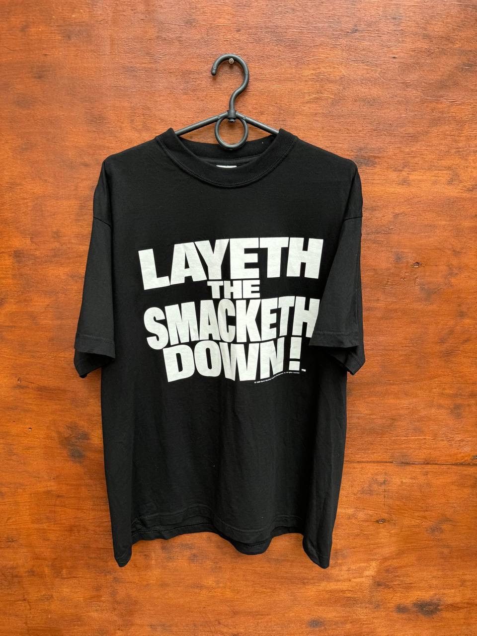 WWE WWE The Rock 1999 Layeth the Smacketh Down sz L Event! Size US L / EU 52-54 / 3 - 1 Thumbnail