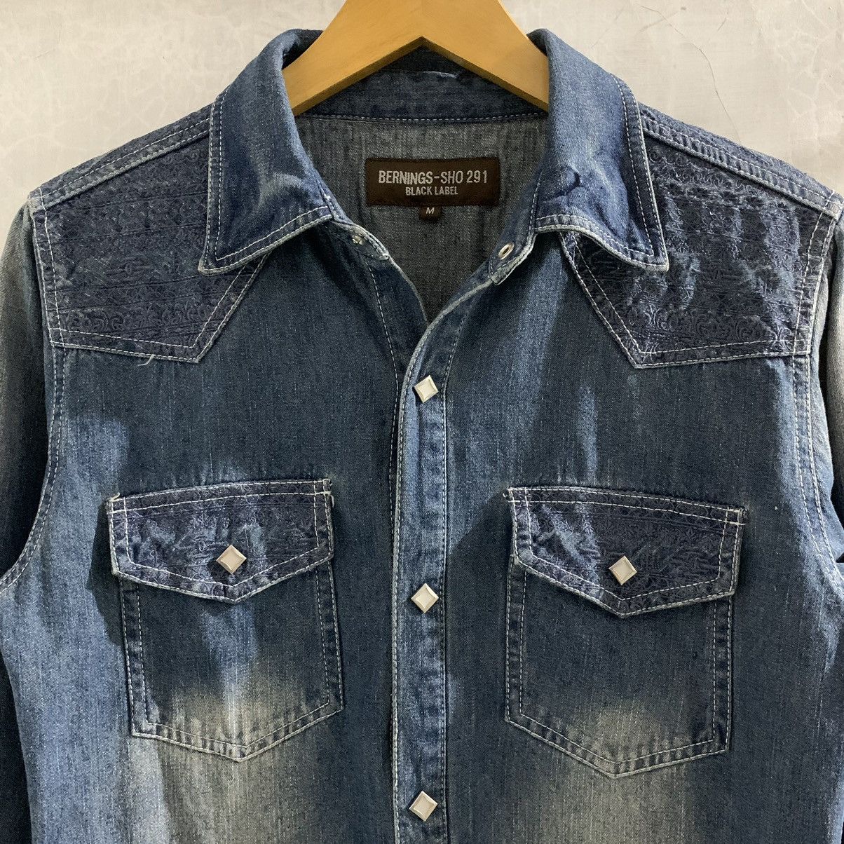 BERNINGS SHO Bearning Sho 291 Black Label Denim Size US M / EU 48-50 / 2 - 2 Thumbnail