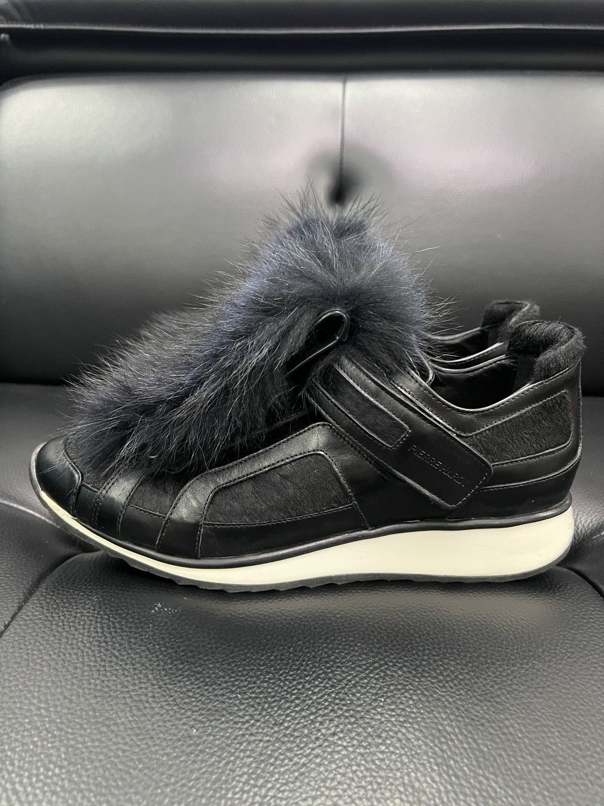 Pierre Hardy Pierre Hardy Fur & Haircalf Sneakers Size US 9 / IT 39 - 2 Thumbnail