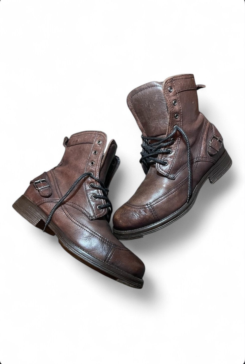 Armani Leather Vintage Armani Boots Size US 9 / EU 42 - 1 Thumbnail