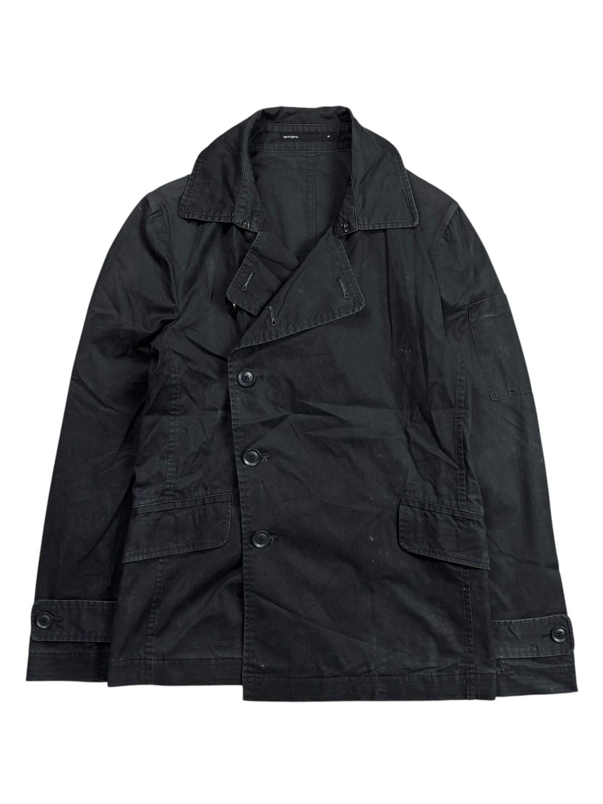 Ekam 2000s Ego Tripping - Vkei Style Fencing Coat Jacket Size US M / EU 48-50 / 2 - 1 Thumbnail
