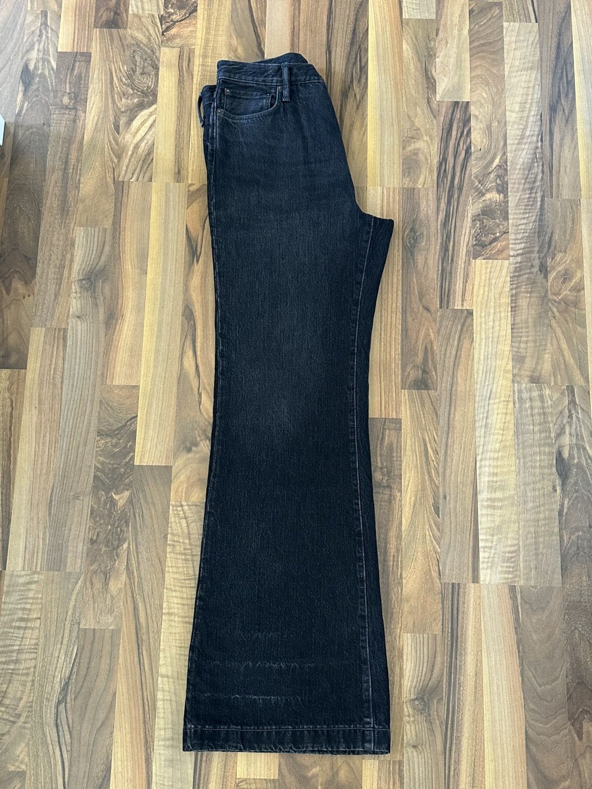 Acne Studios Acne Studios Denim Jeans with High Waist “2022” – Black. Size US 33 - 2 Thumbnail