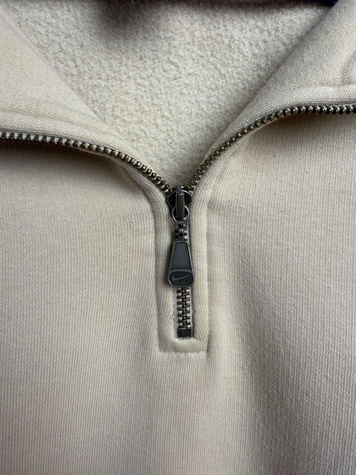 Nike Vintage Nike 1\3 Zip Heavy Cotton Sweatshirt Size US XXL / EU 58 / 5 - 7 Thumbnail