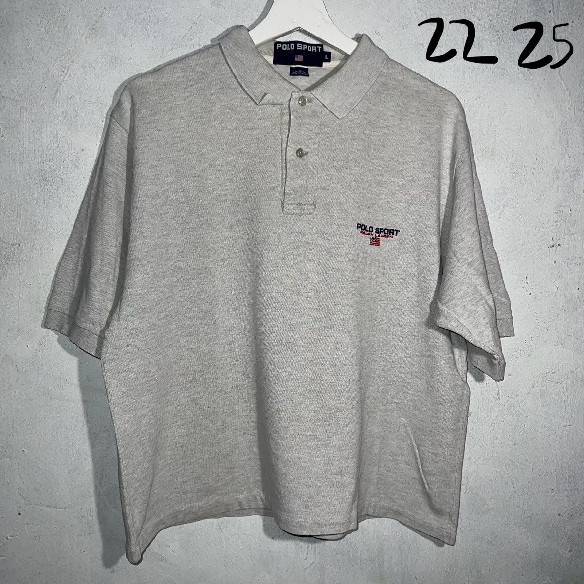 Polo Ralph Lauren 90s vintage polo sport shirt Size US M / EU 48-50 / 2 - 1 Thumbnail