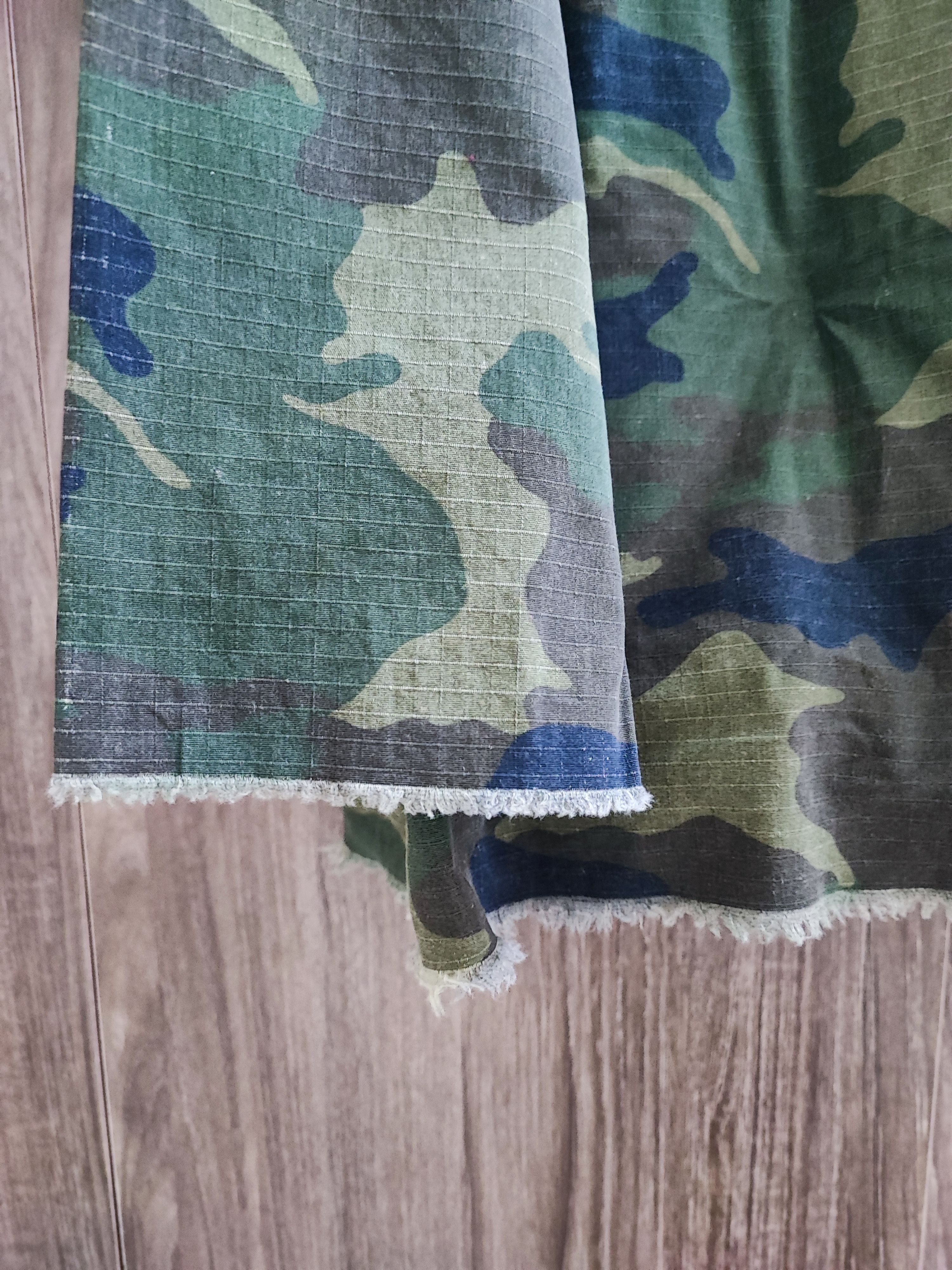 424 424 Camouflage Distressed Oversized Jacket Size US L / EU 52-54 / 3 - 5 Thumbnail