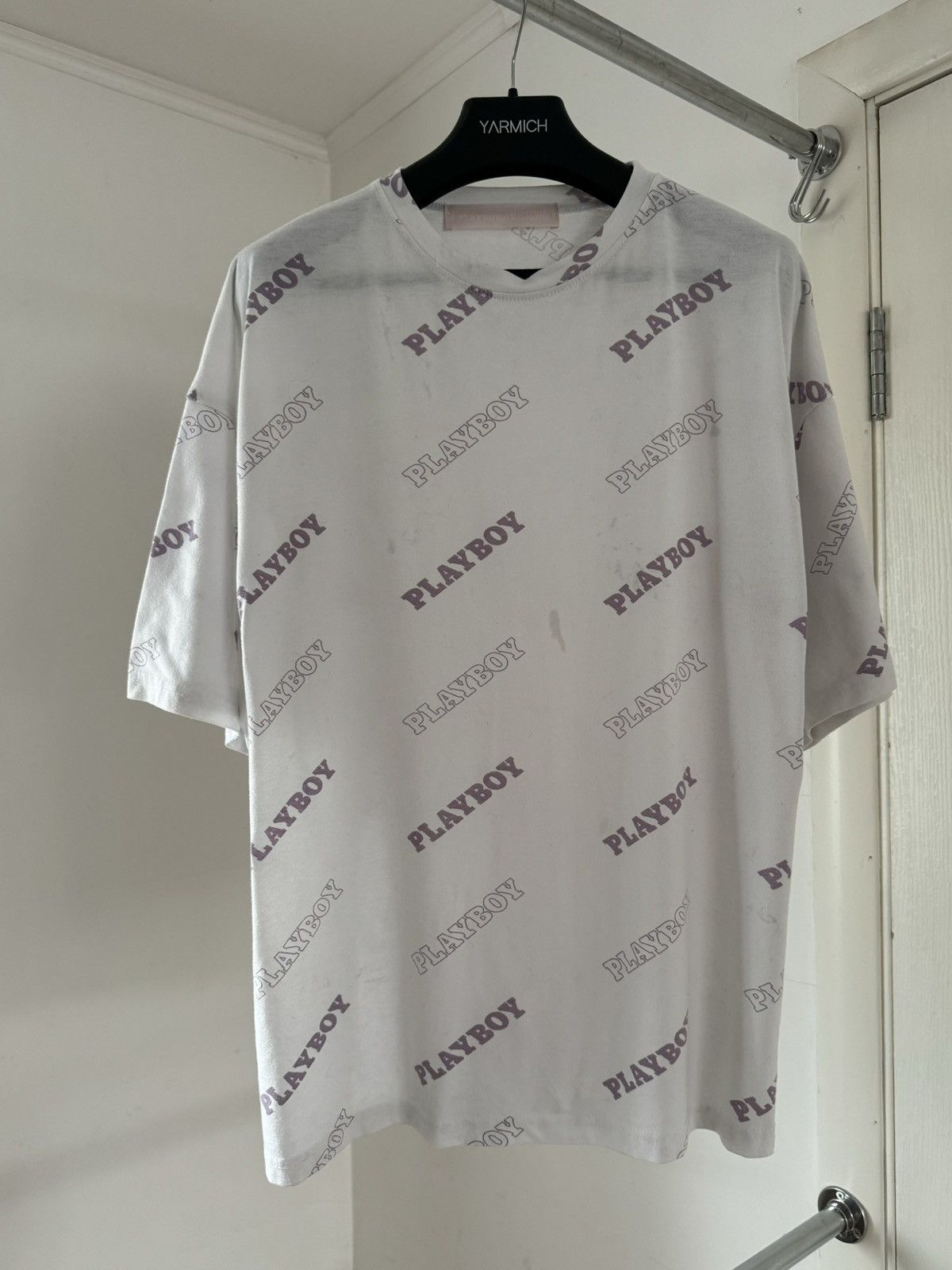 Playboy Playboy Monogrammed Logo Spotted T Shirt Size US M / EU 48-50 / 2 - 1 Thumbnail