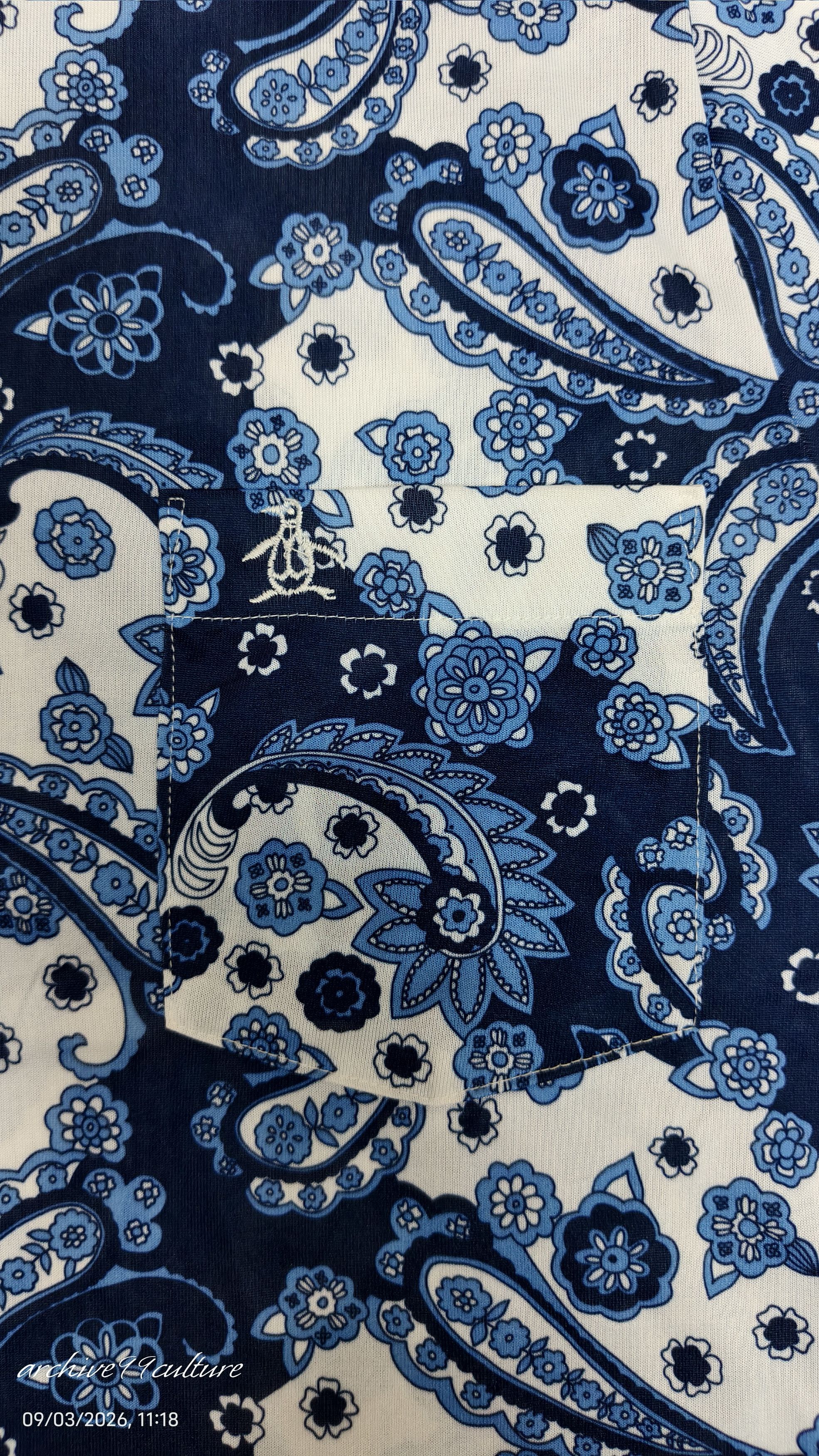 Grand Slam Vintage 70s Grand Slam Munsingwear Paisley Shirt USA Size US M / EU 48-50 / 2 - 8 Thumbnail
