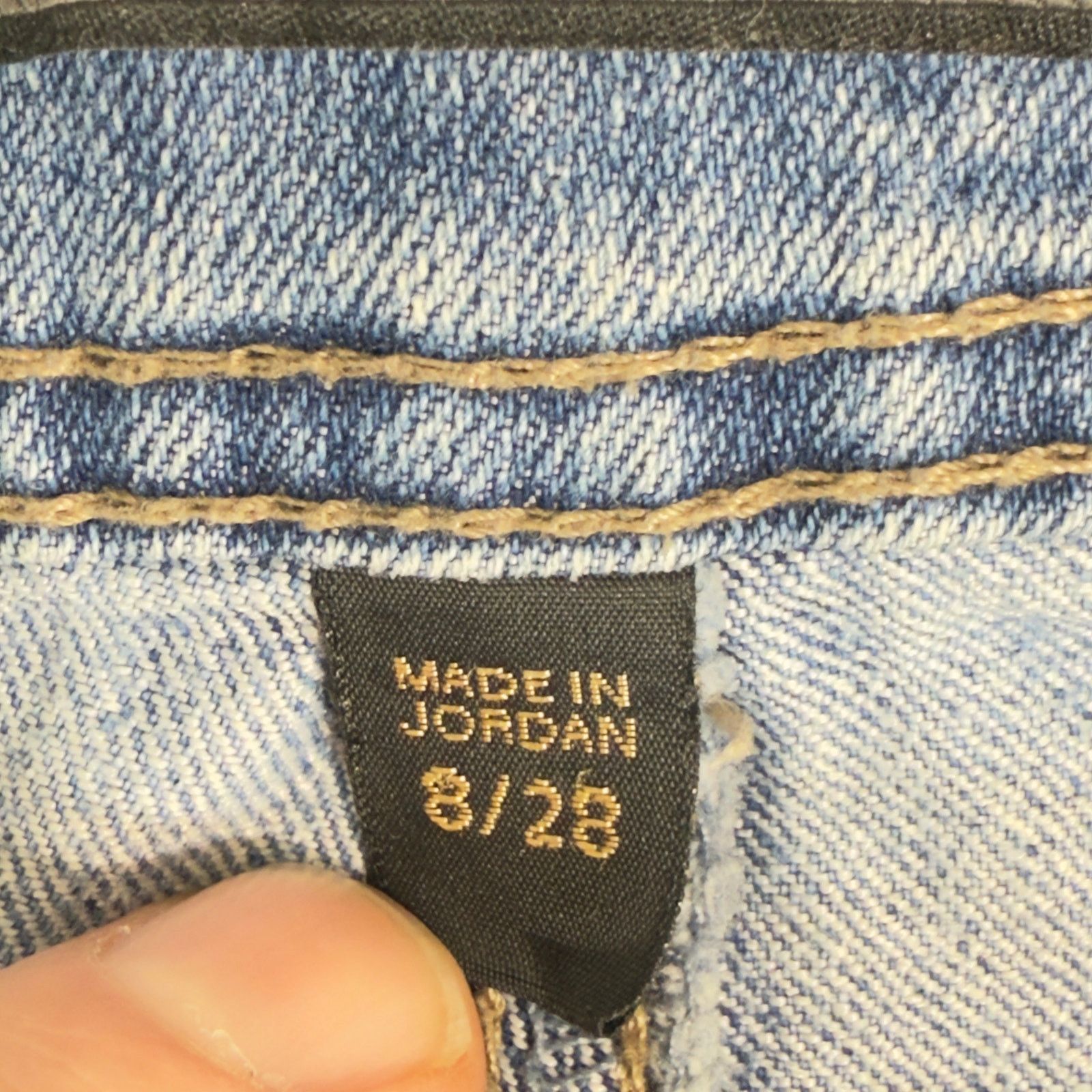 Nine West Nine West Women Denim Shorts Size 8 W28 Blue Cuffed Stretch Size 30" / US 8 / IT 44 - 5 Thumbnail