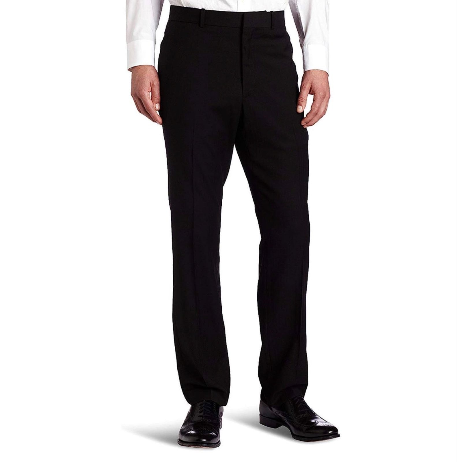 Perry Ellis Perry Ellis Portfolio Black Suit Pants Dress Pants 36x32 Size US 36 / EU 52 - 1 Thumbnail