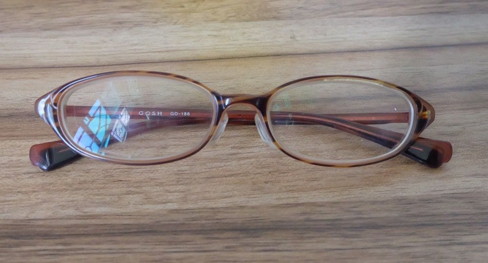 Japanese Brand Gosh GO-188 Glasses Made in Japan Size ONE SIZE - 2 Thumbnail