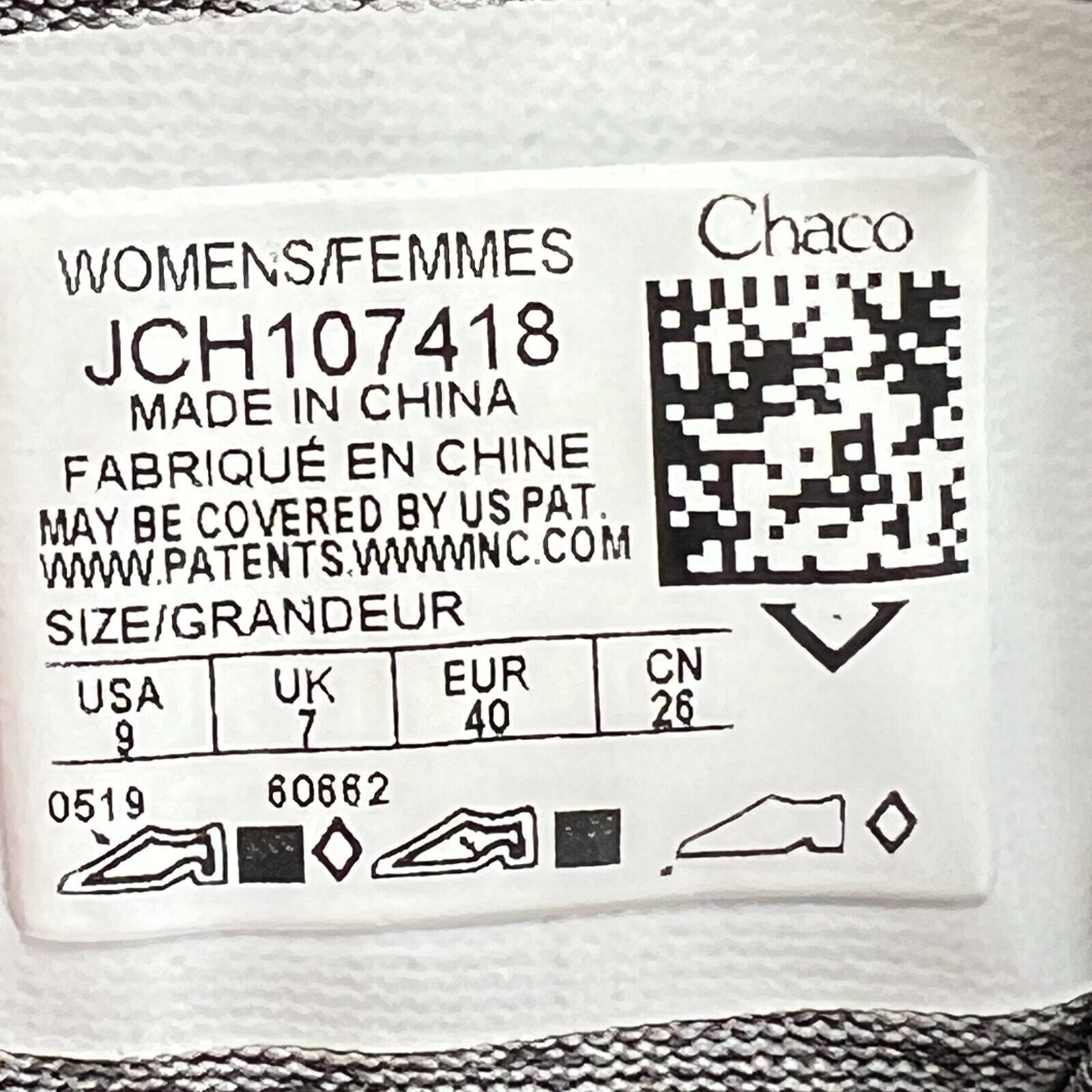 Chaco Chaco Sneakers Womens 9 Kanarra II 2.0 Knit Gray Comfort Size US 9 / IT 39 - 12 Thumbnail