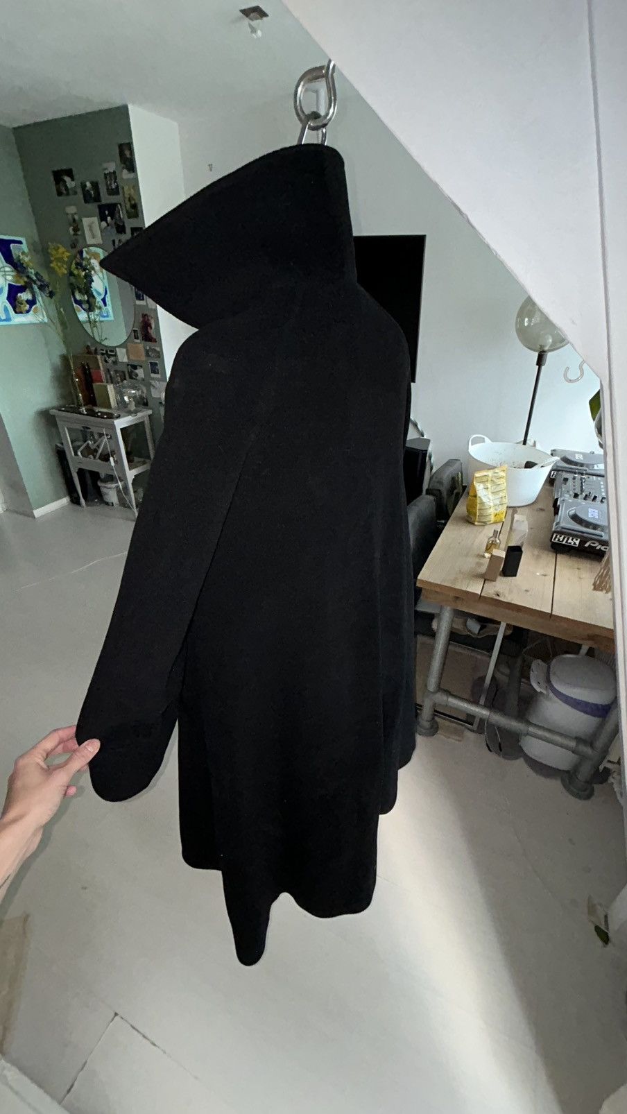 Other Very rare Vintage Maison de Bonneterie Oversized Wool Coat Size ONE SIZE - 12 Thumbnail