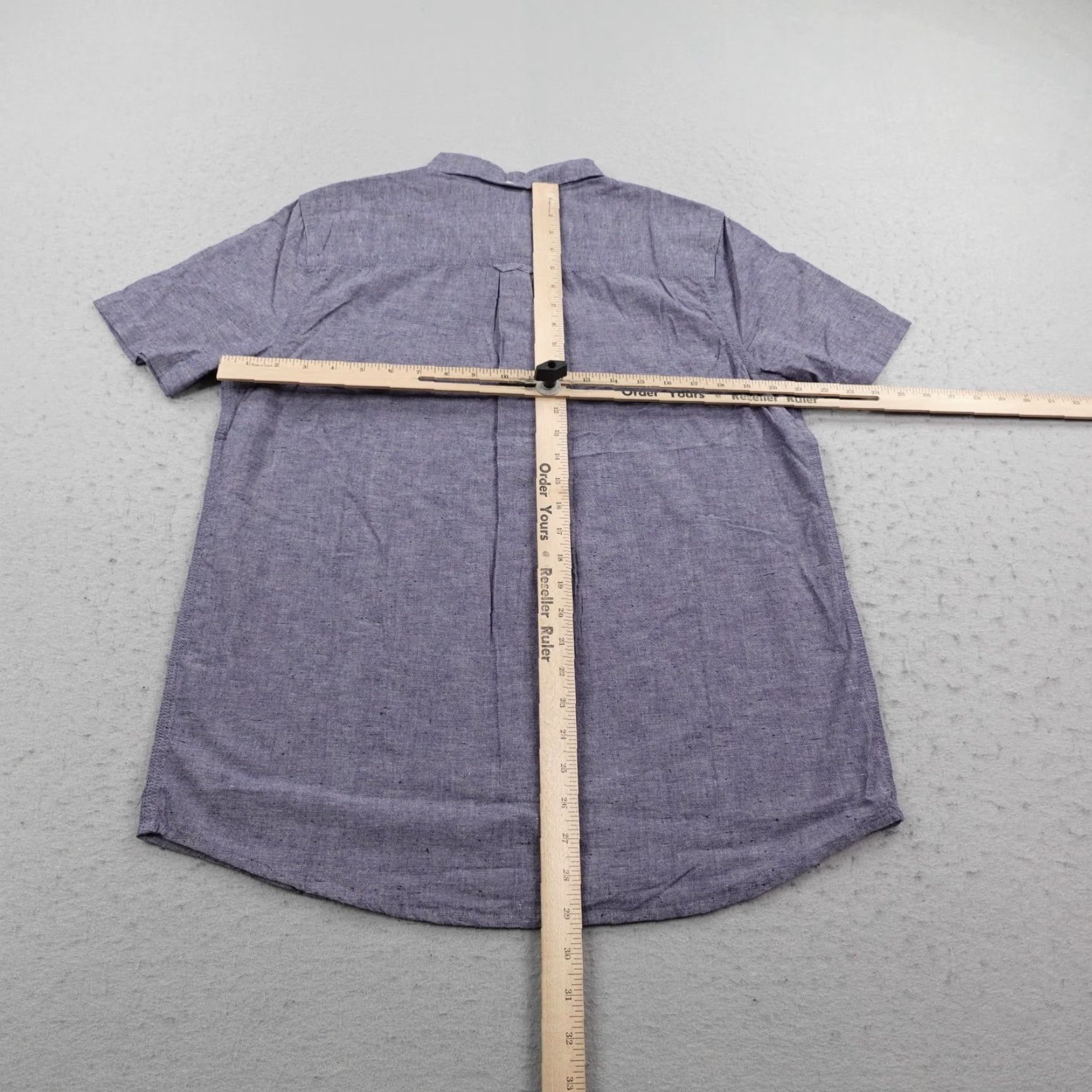 Element Element Shirt Mens Medium Blue Greene Neps Button Up Skateboarding Skater NEW Size US M / EU 48-50 / 2 - 6 Thumbnail