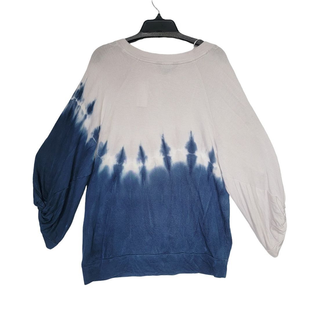 Other ⭐Womens Indigo Shibori Tie Dye Pullover Sweatshirt White Dol Size XS / US 0-2 / IT 36-38 - 3 Thumbnail