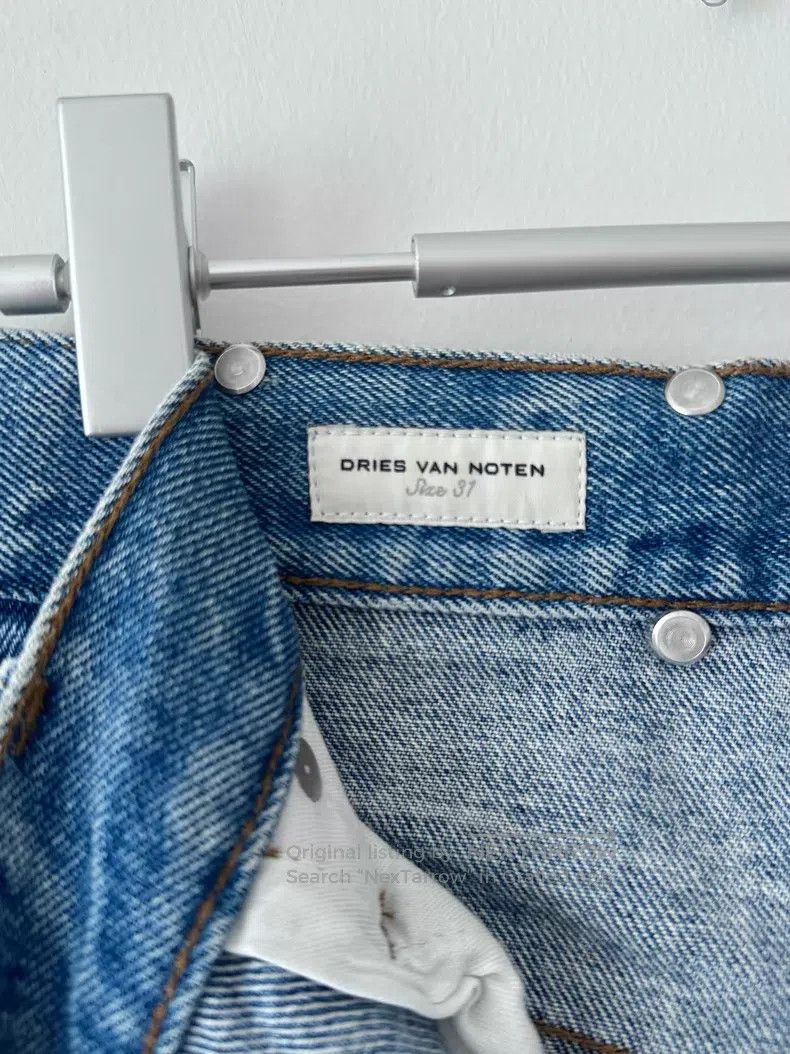 Dries Van Noten Dries Van Noten Water Ripple Jeans Size US 31 - 5 Thumbnail