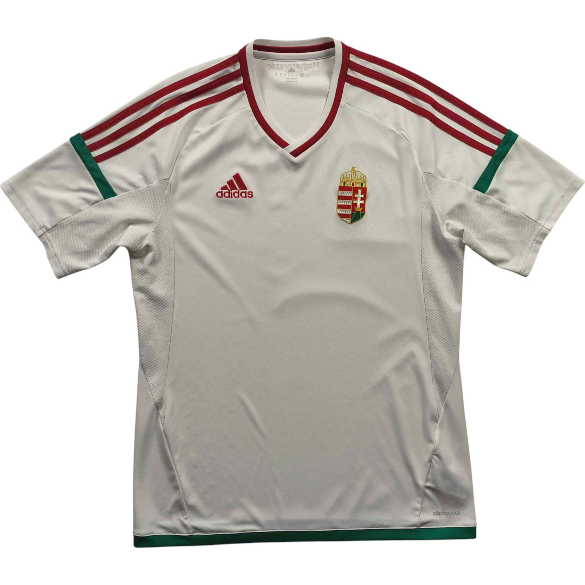 Adidas Hungary 2016-18 Adidas away football jersey shirt size M Size US M / EU 48-50 / 2 - 1 Thumbnail
