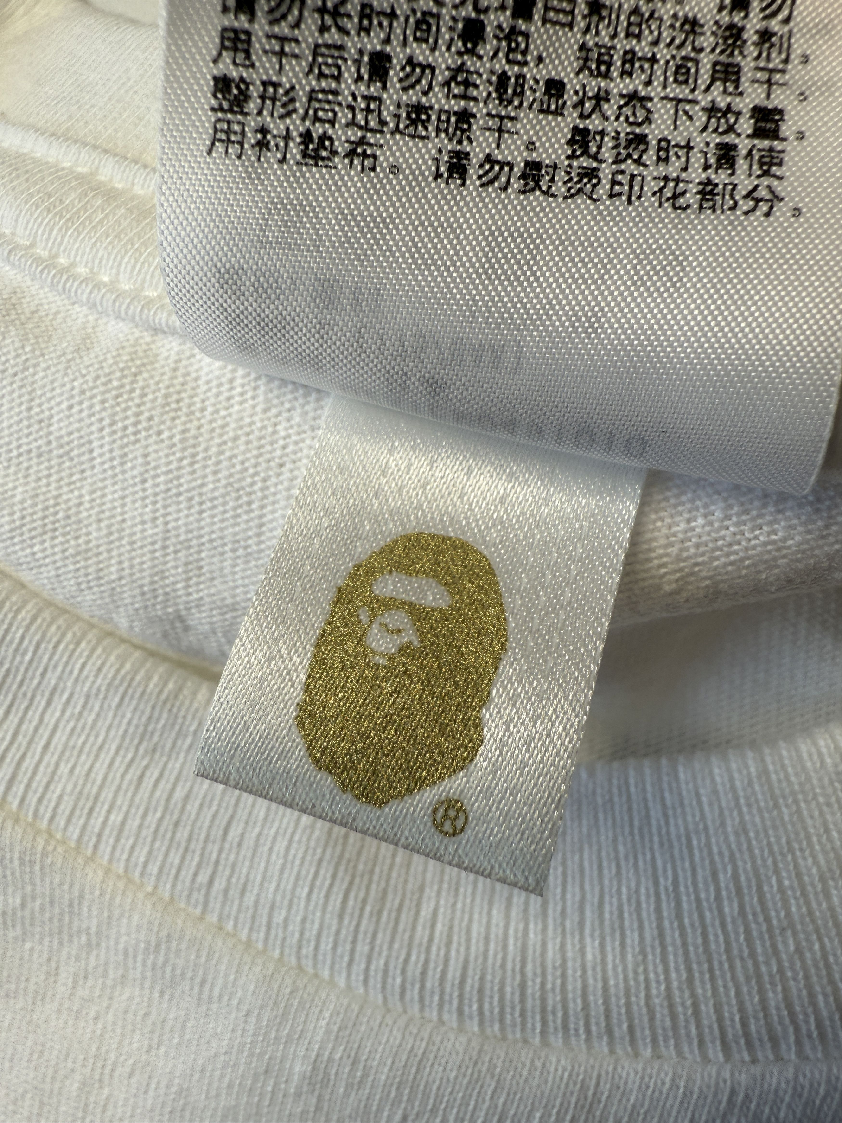 Bape BAPE EMBROIDERY STYLE SOUVENIR LOGO TEE (2025) Size US M / EU 48-50 / 2 - 8 Thumbnail