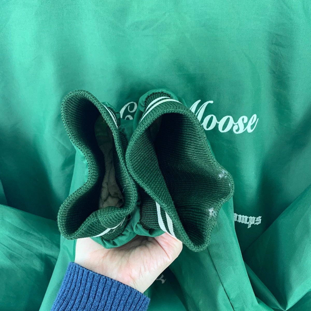 Holloway × Vintage Vintage HOLLOWAY oil city moose varsity jacket Size US XL / EU 56 / 4 - 10 Thumbnail