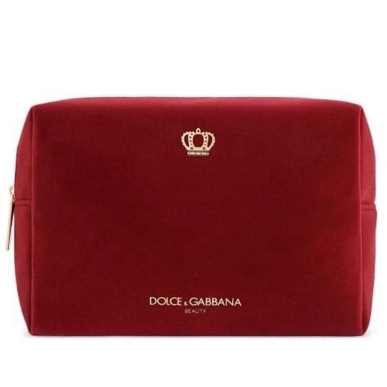 Dolce & Gabbana Dolce & Gabbana Beauty Red velvet Q cosmetic bag Size ONE SIZE - 1 Thumbnail