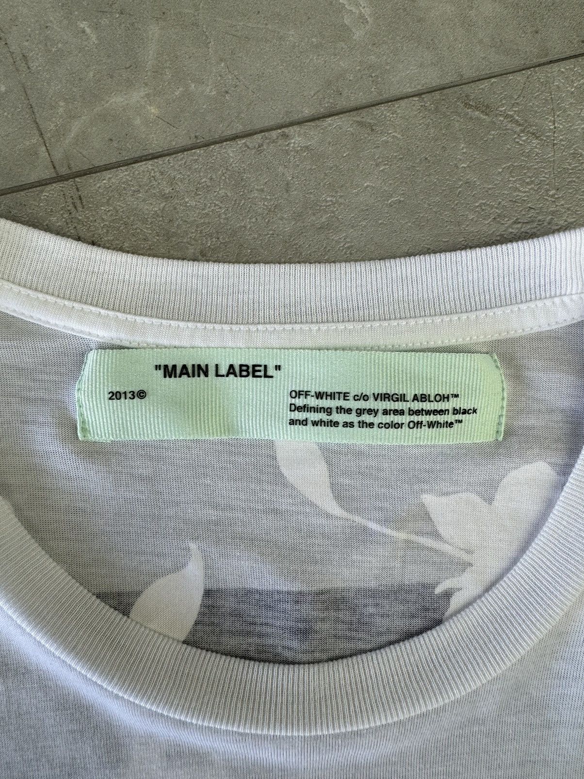 Off-White Off-White Ladies SS19 “Flowers” Shirt Size M / US 6-8 / IT 42-44 - 5 Thumbnail