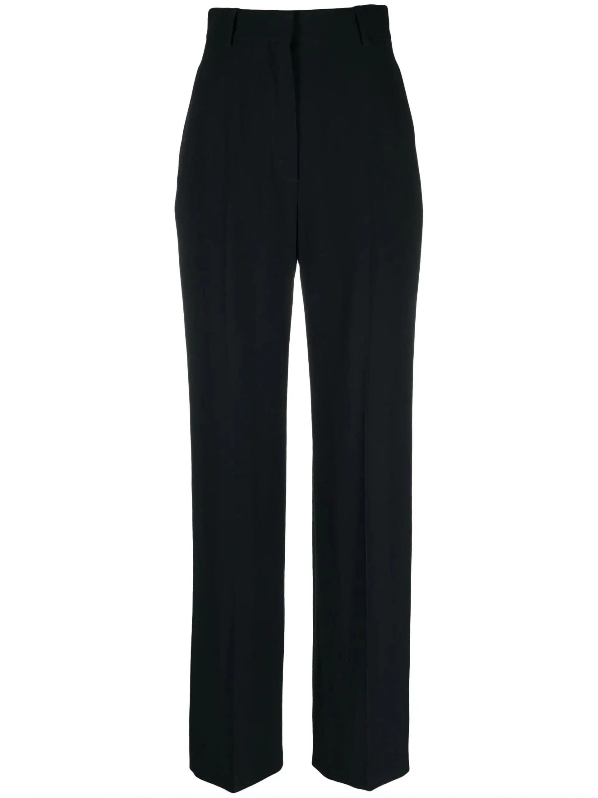 o1s22i1n1024 Fluid Crepe Trouser in Black