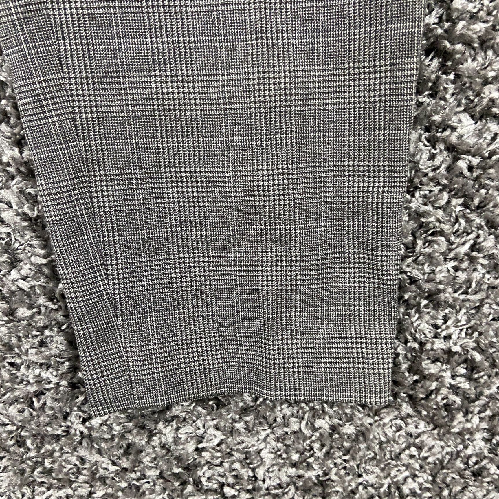 Zara ZARA Dress Pants Women Size 31 Gray Plaid Pockets Womens Size 24" / US 00 / IT 34 - 2 Thumbnail