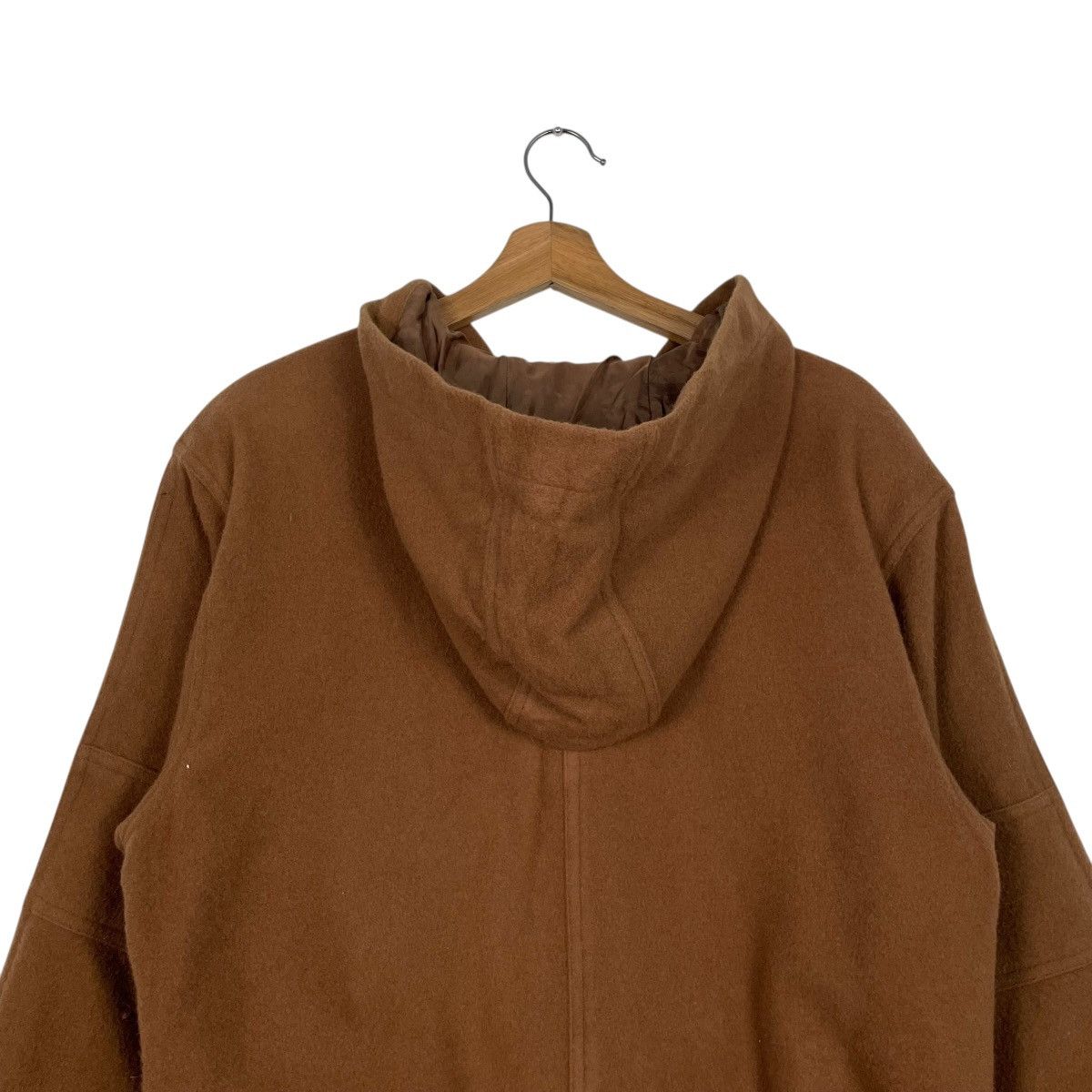 Japanese Brand Jack Morris Brown Hooded Wool Jacket Size US M / EU 48-50 / 2 - 9 Thumbnail