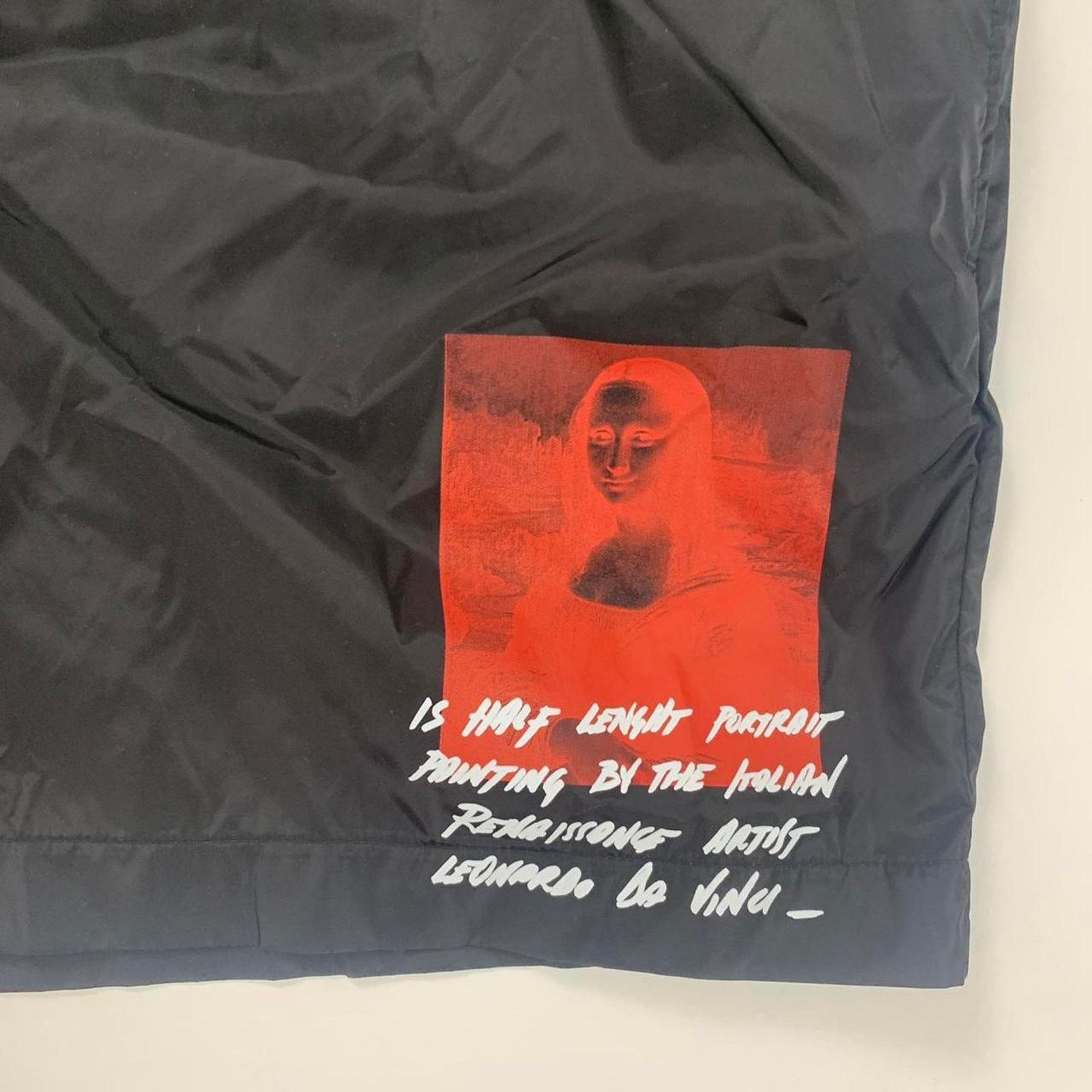 Off-White Off-White Mona Lisa Swim Shorts/ Trunks Size US 40 / EU 56 - 2 Thumbnail