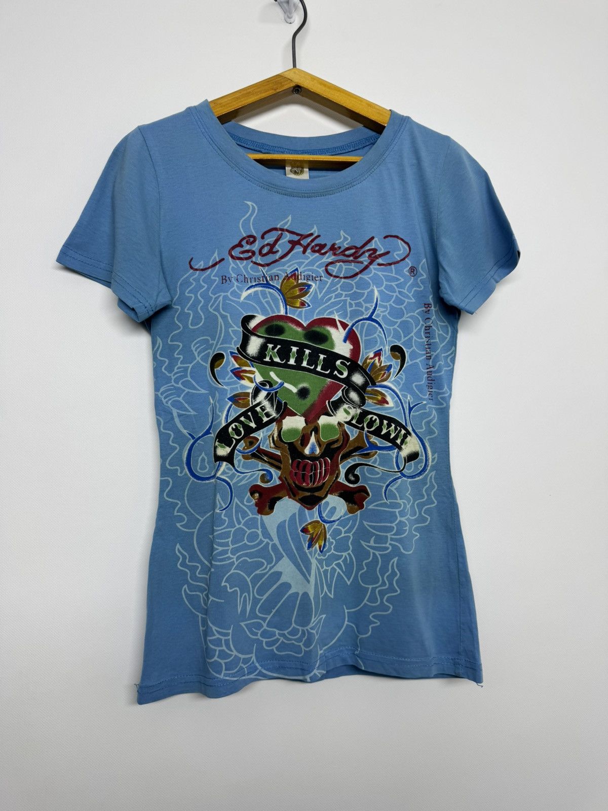 Ed Hardy Vintage ed hardy by christian audigier y2k t shirt Size S / US 4 / IT 40 - 6 Thumbnail