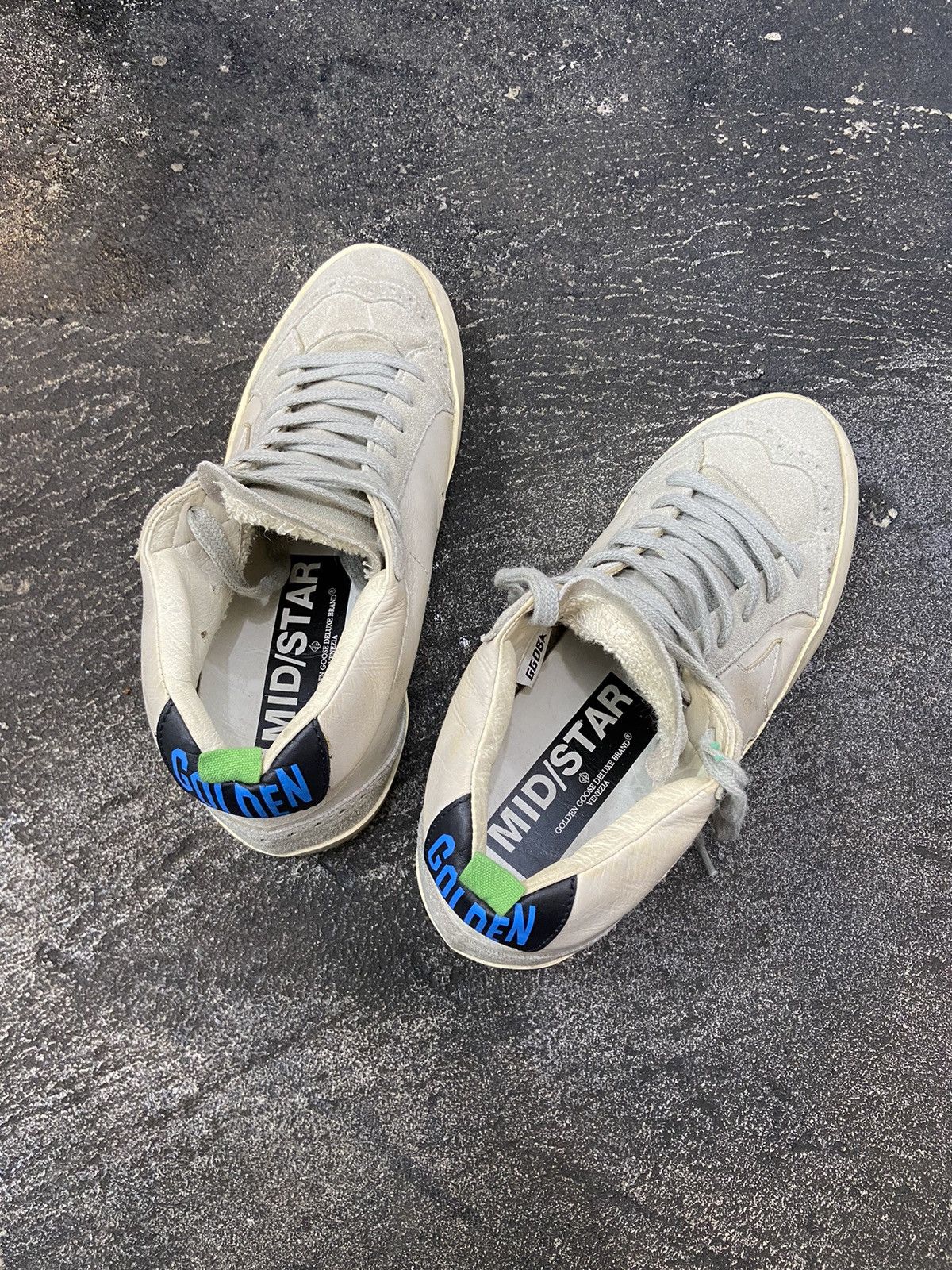 Golden Goose Golden Goose Deluxe Brand ®️ Venezia Mid Star Shoe Size US 7 / EU 40 - 11 Thumbnail