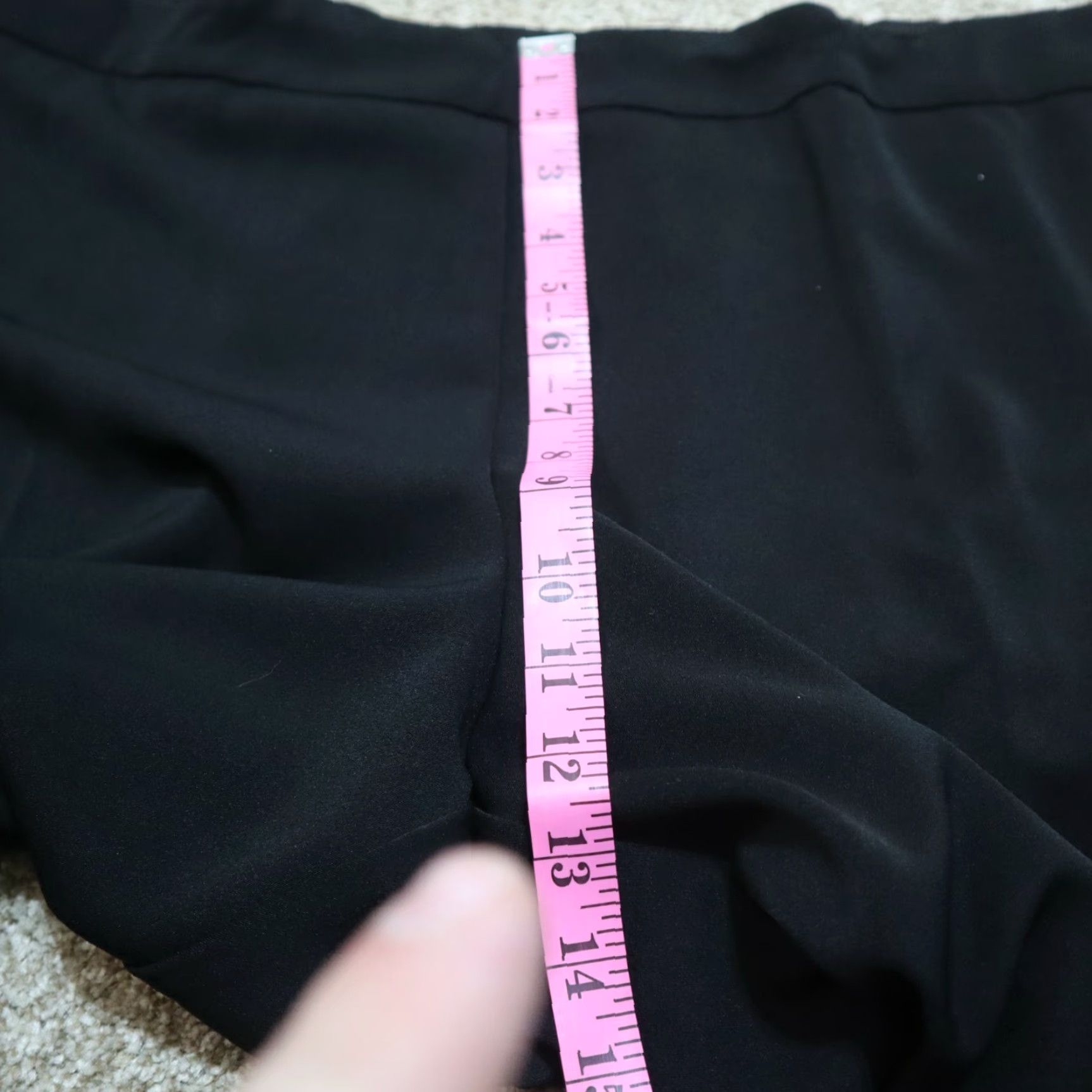 Vintage MULTIPLES Black Slim Slimming Pants Women's Size 24 Activewear Size 42" / US 20 - 7 Thumbnail