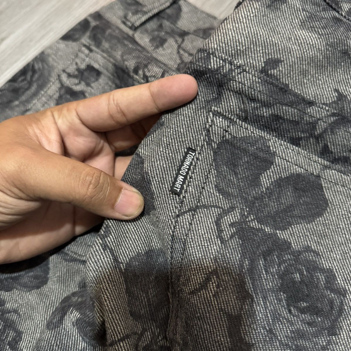 Tornado Mart Tornado Mart Laces Cut Bray Pants Size 28" / US 6 / IT 42 - 10 Thumbnail