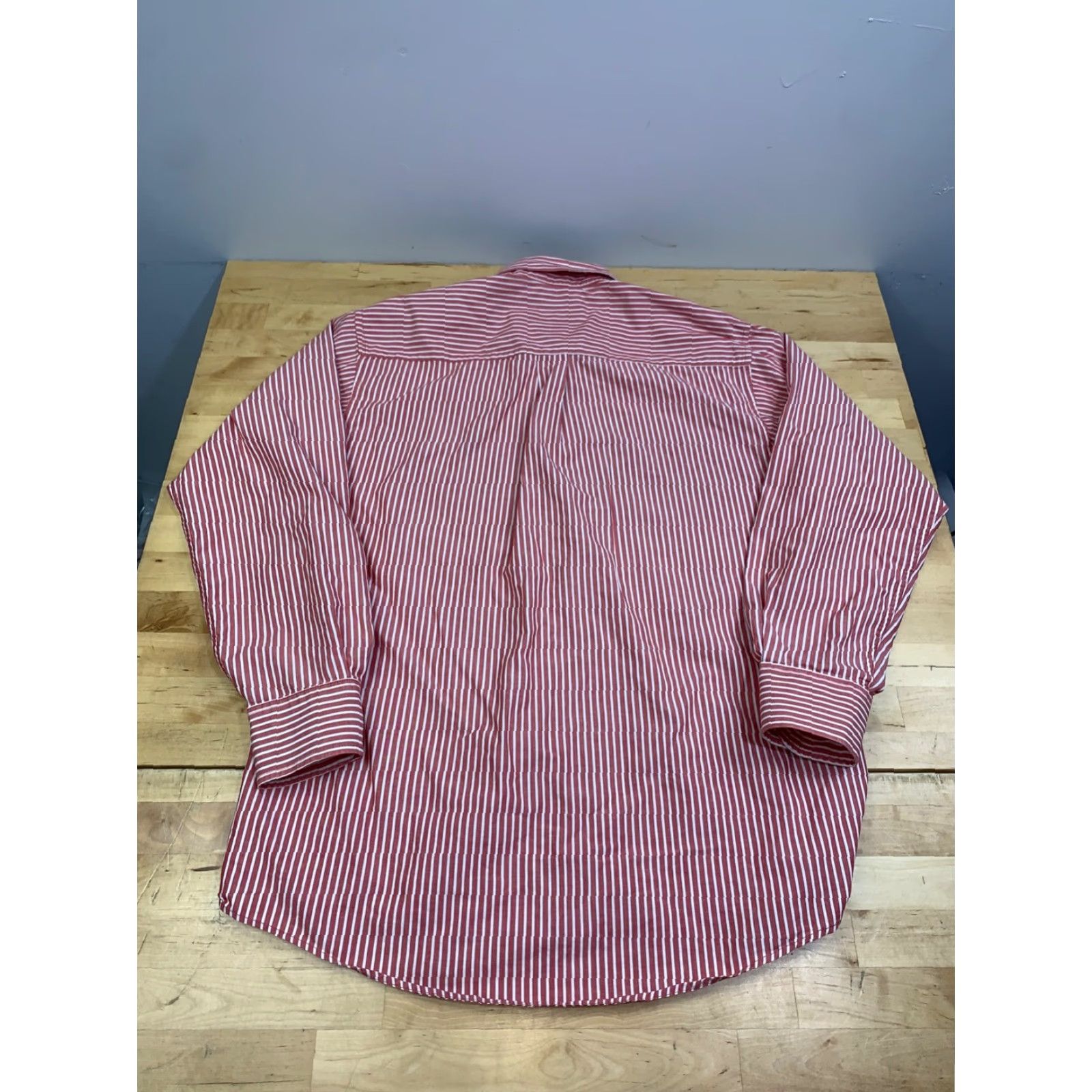Polo Ralph Lauren VINTAGE Polo Ralph Lauren Button-Up Shirt Mens M Striped Red Long Sleeve Size US M / EU 48-50 / 2 - 7 Thumbnail