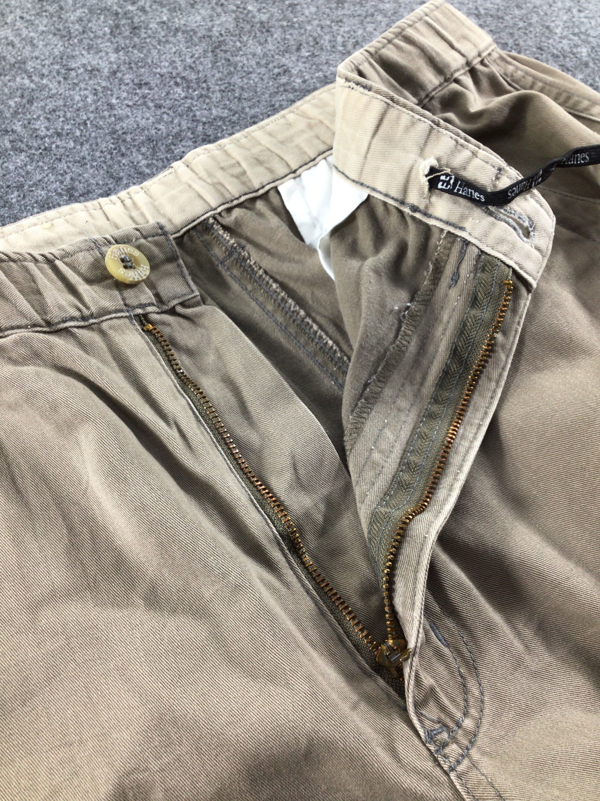 Hanes Hanes Multi Pocket Cargo Pant-J121 Size US 33 - 6 Thumbnail
