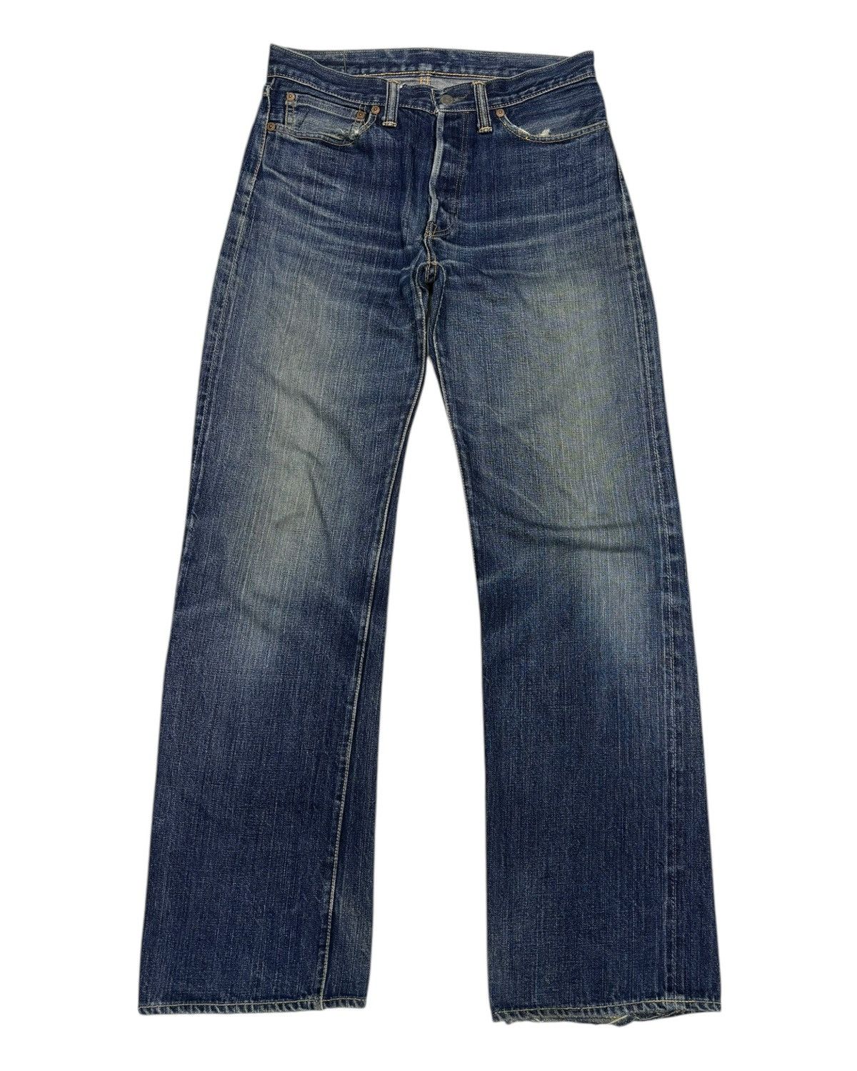 The Flat Head 🔥VTG THE FLAT HEAD SELVEDGE DENIM JEANS Size US 30 / EU 46 - 3 Thumbnail